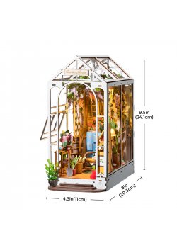 Rolife Book Nook: Garden House